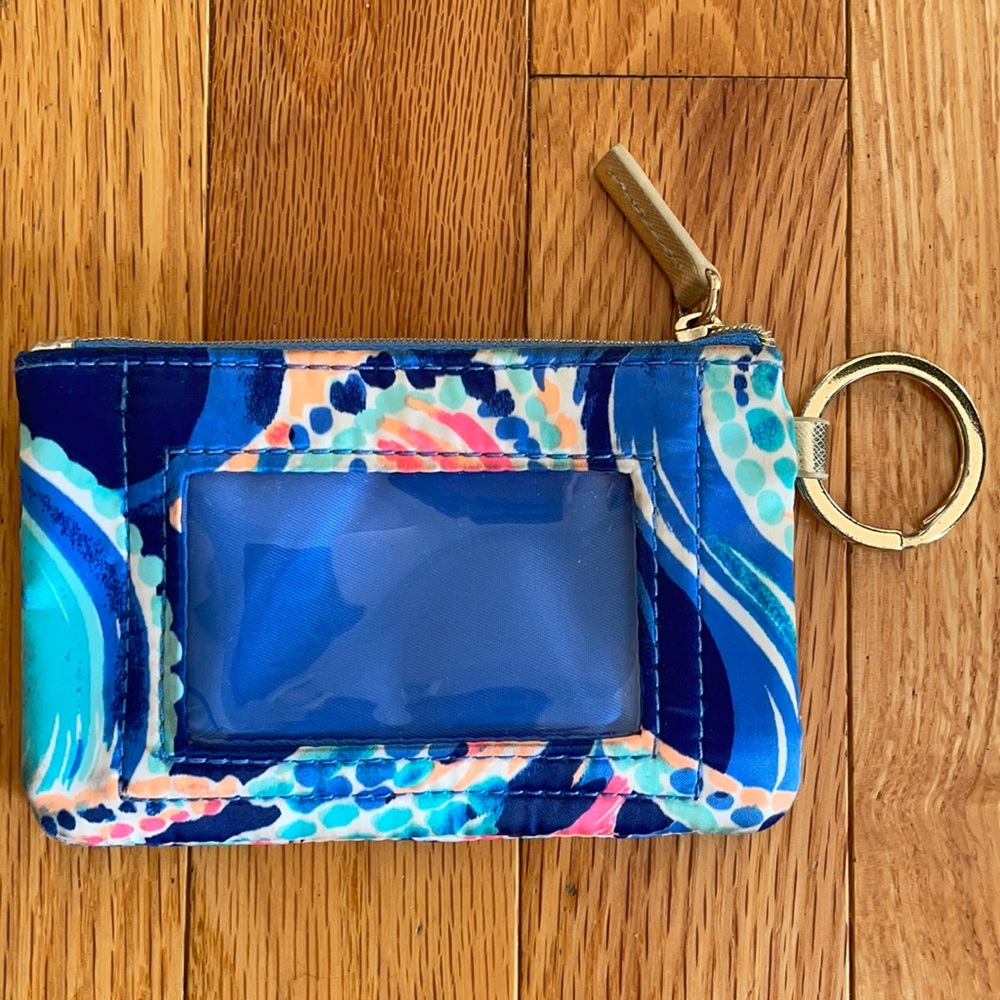 Lilly Pulitzer ID Case with Key Ring